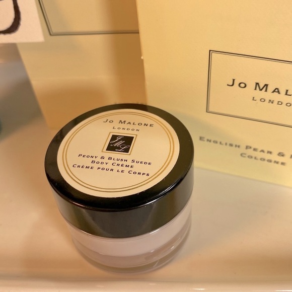 Jo Malone Peony Blush Body Cream + English Pear Sample, 2pc, NEW - Picture 3 of 14